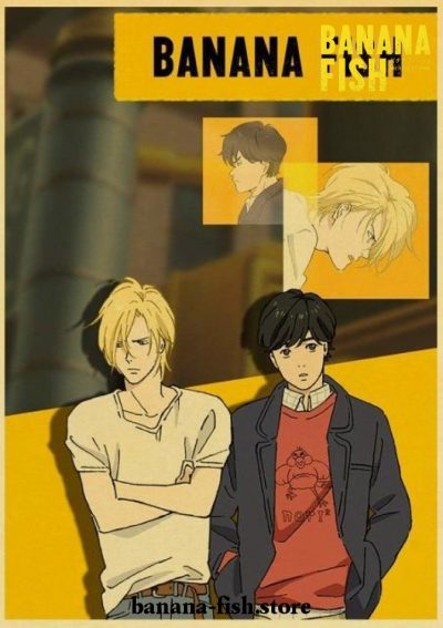 Banana Fish Anime Poster by Sailau Store