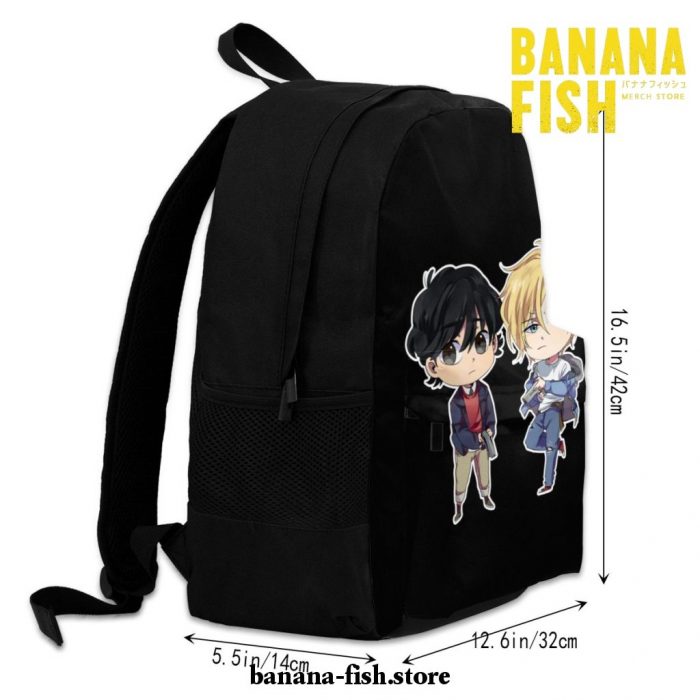 2021 Cute Banana Fish Backpack Teen
