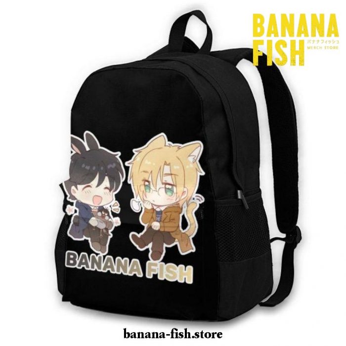 2021 Cute Banana Fish Backpack Teen Style 2 / 17 Inches