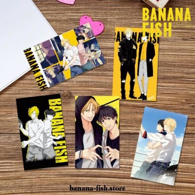 Banana Fish Characters Sticker Set – Shadow Anime