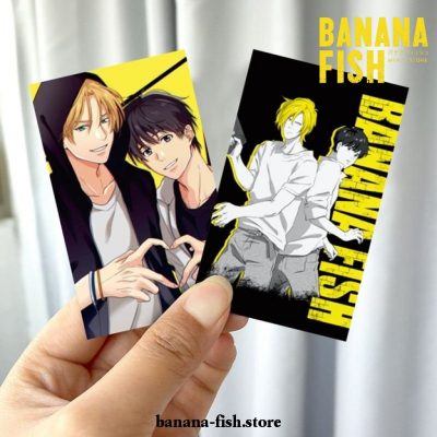 30 Pcs/set Banana Fish Card Sticker