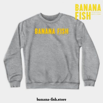 Banana Crewneck Sweatshirt Gray / S