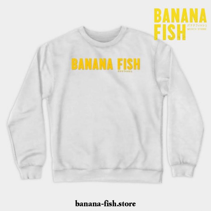 Banana Crewneck Sweatshirt White / S
