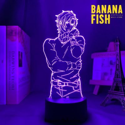 Ash Lynx and Eiji Okumura Led Anime Lamp (Banana Fish)