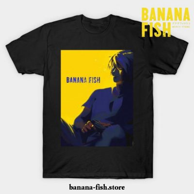 Banana Fish Ash Lynx Anime T-Shirt Black / S