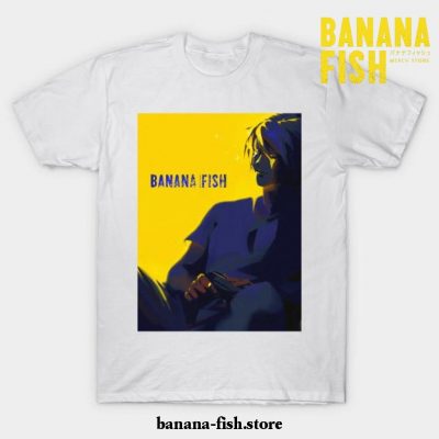 Banana Fish Ash Lynx Anime T-Shirt White / S