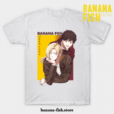 Banana Fish Ash Lynx Eiji Okumura Anime T-Shirt White / S