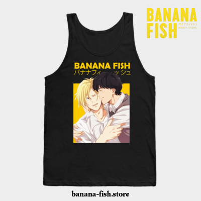 Banana Fish Ash Lynx Eiji Okumura Anime Tank Top Black / S