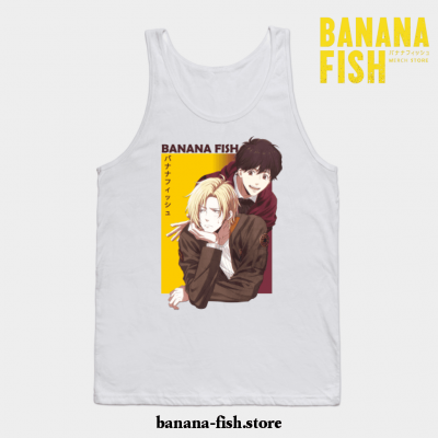 Banana Fish Ash Lynx Eiji Okumura Anime Tank Top White / S