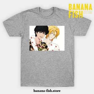 Banana Fish Ash Lynx Eiji Okumura T-Shirt Gray / S