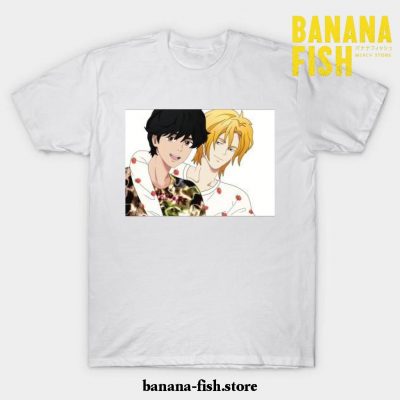 Banana Fish Ash Lynx Eiji Okumura T-Shirt White / S
