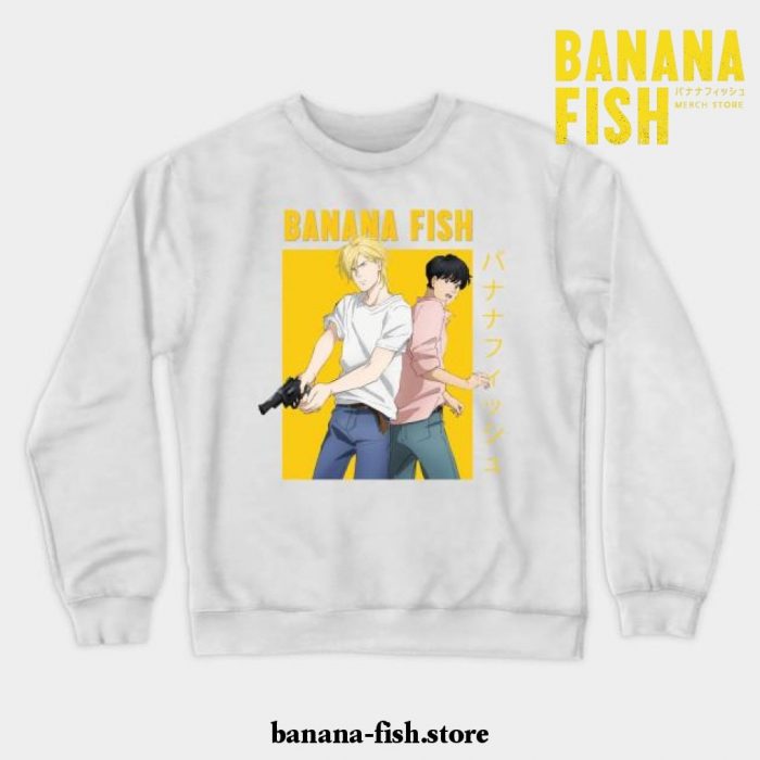 Banana Fish Ash Lynx Eiji Okumura Yaoi Anime Crewneck Sweatshirt