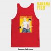 Banana Fish Ash Lynx Eiji Okumura Yaoi Anime Tank Top Red / S