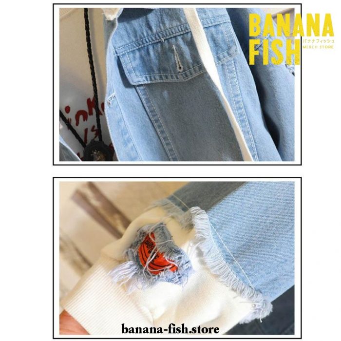 Banana Fish Ash Lynx Police Denim Jacket