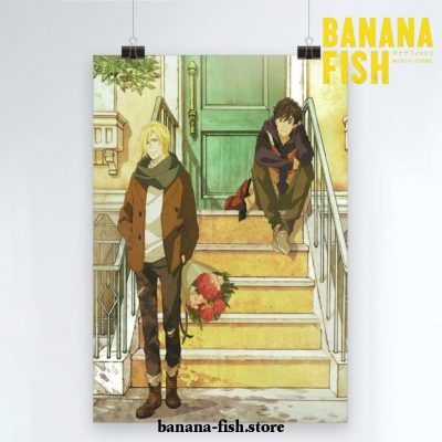 Banana Fish Couple Autumn Wall Art