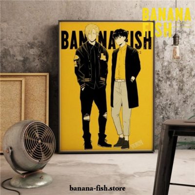 Banana Fish Couple Fashion Wall Art