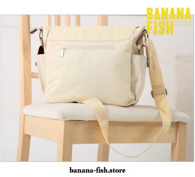 Banana Fish Crossbody Canvas Shoulder Bag