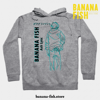 Banana Fish Hoodie 02 Gray / S