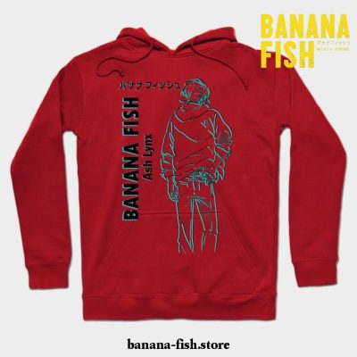 Banana Fish Hoodie 02 Red / S