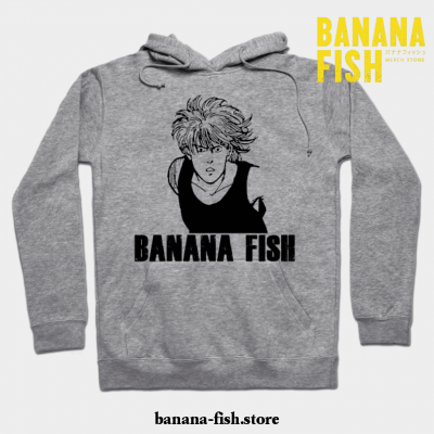 Banana Fish Hoodie 03 Gray / S