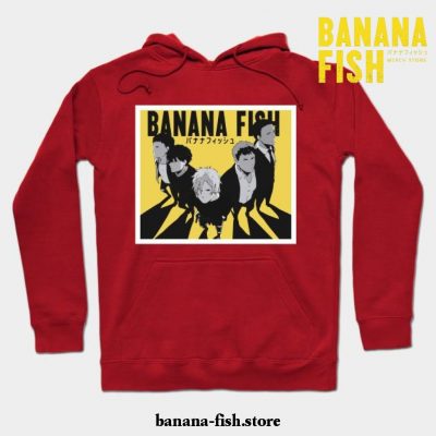 Banana-Fish Hoodie Black / S