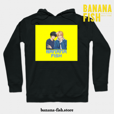 Banana Fish Hoodie Black / S