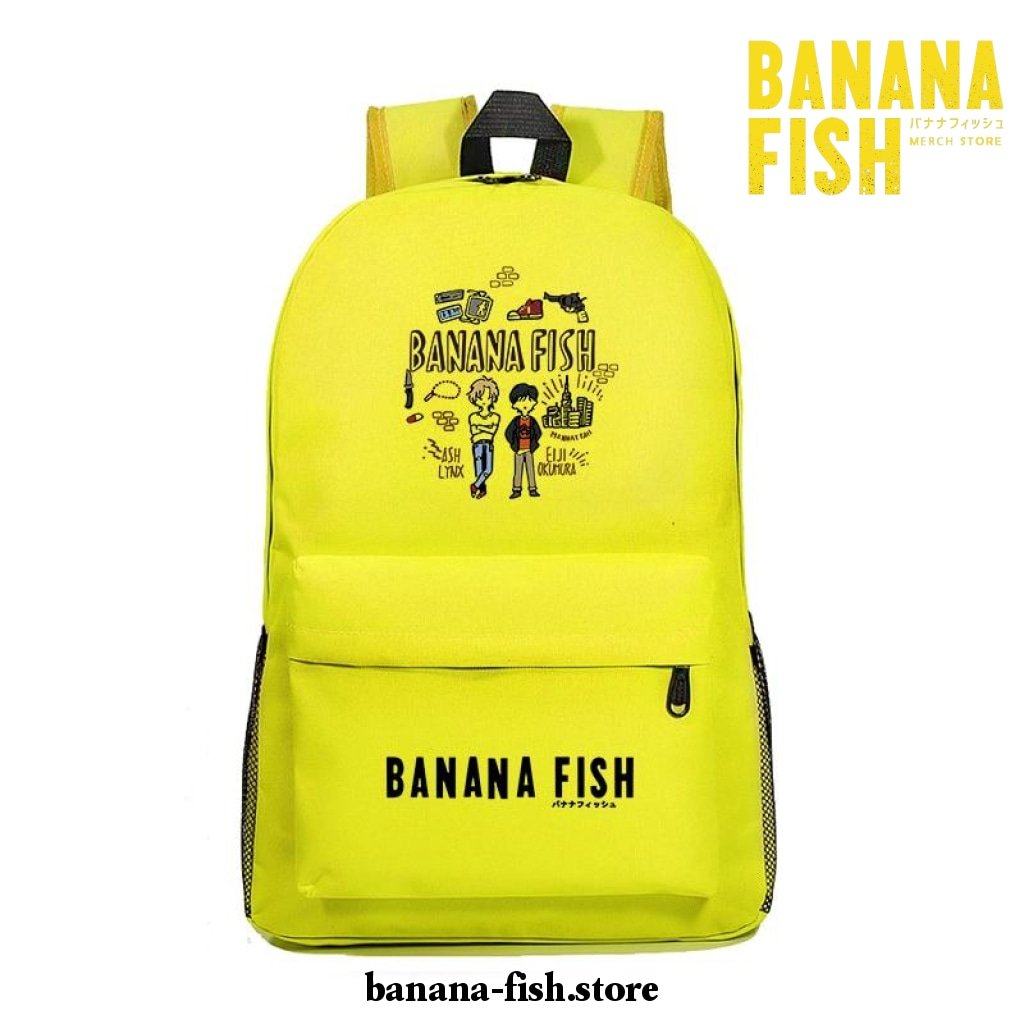 Banana Fish School Backpack Oxford Students - Banana Fish Store