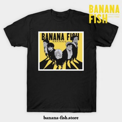 Banana-Fish T-Shirt Black / S