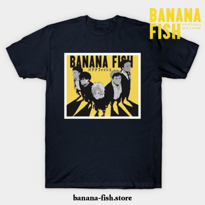 Banana-Fish T-Shirt Navy Blue / S