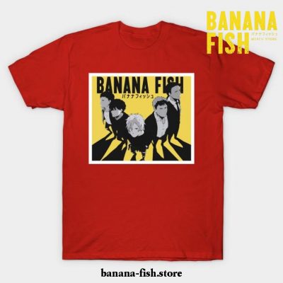 Banana-Fish T-Shirt Red / S