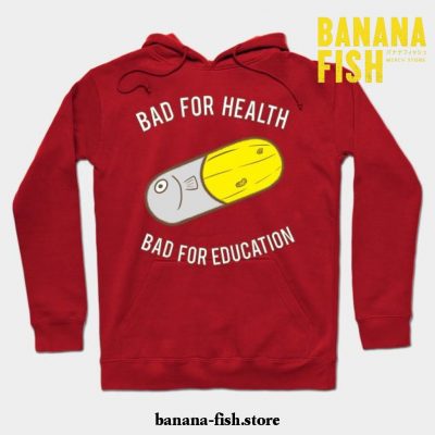 Banana Pish Hoodie Red / S