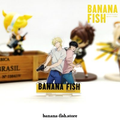 Anime BANANA FISH Ash Lynx Cosplay Acrylic Stand Figure Holiday