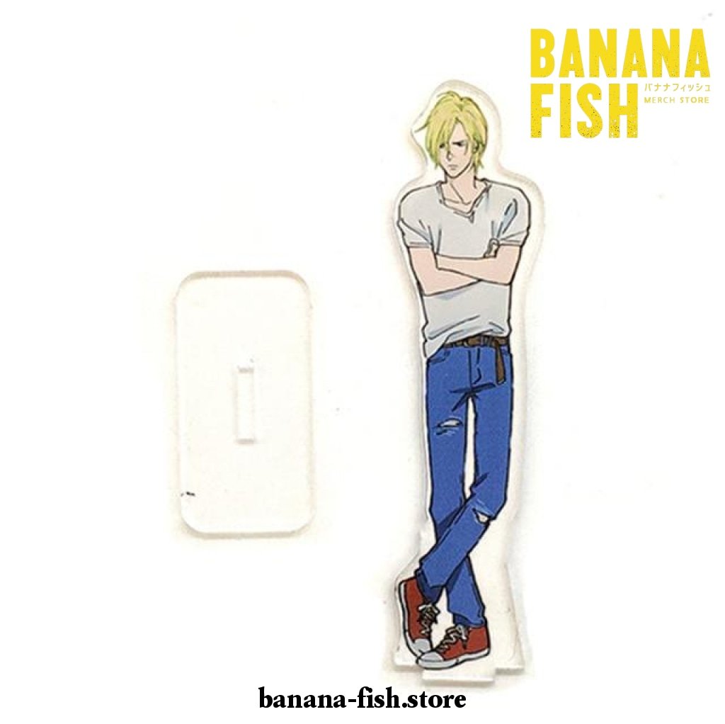 New 2023 Banana Fish Ash & Eiji Acrylic Stand Figure - Banana Fish