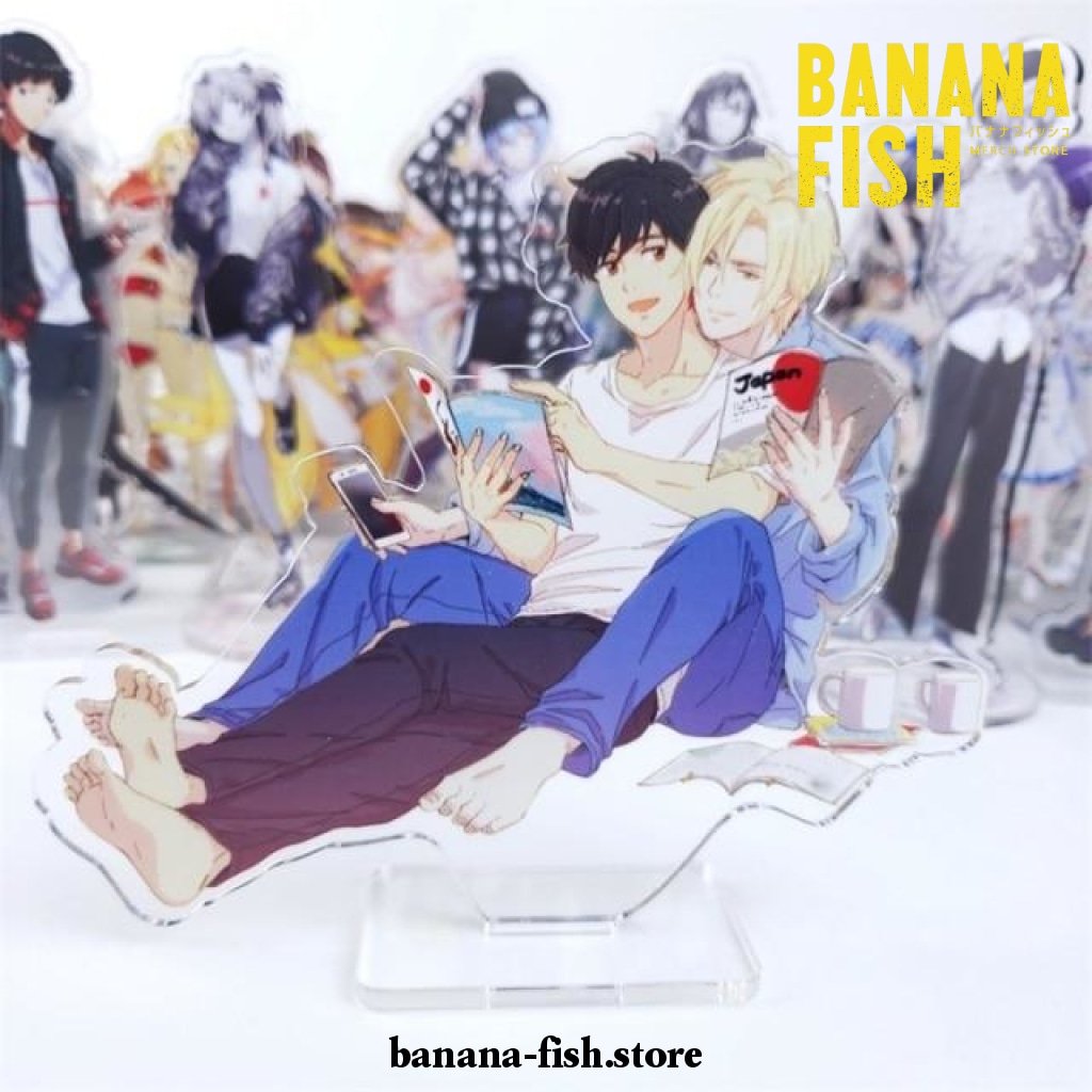 Anime BANANA FISH Ash Lynx Okumura Eiji Acrylic Stand Figure