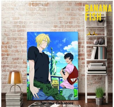 Banana Fish - Ash Lynx & Eiji Okumura B Wall Scroll – Great