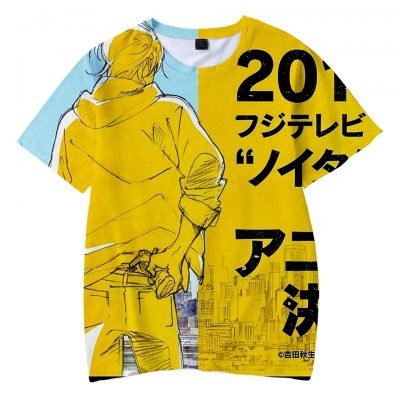 Banana Fish 3D Print T Shirt Men Women Anime Cosplay Streetwear Oversized T Shirt Harajuku Sport - Banana Fish Store
