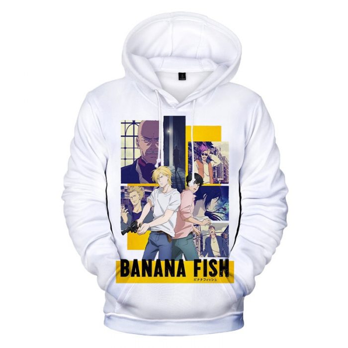 Hot Sale BANANA FISH 3D Hoodies Men Women Autumn Fashion Long Sleeve Casual Sweatshirt 3D Print - Banana Fish Store