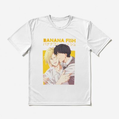 Banana Fish Ash Lynx Eiji Okumura Card Anime T-Shirt Official Cow Anime Merch
