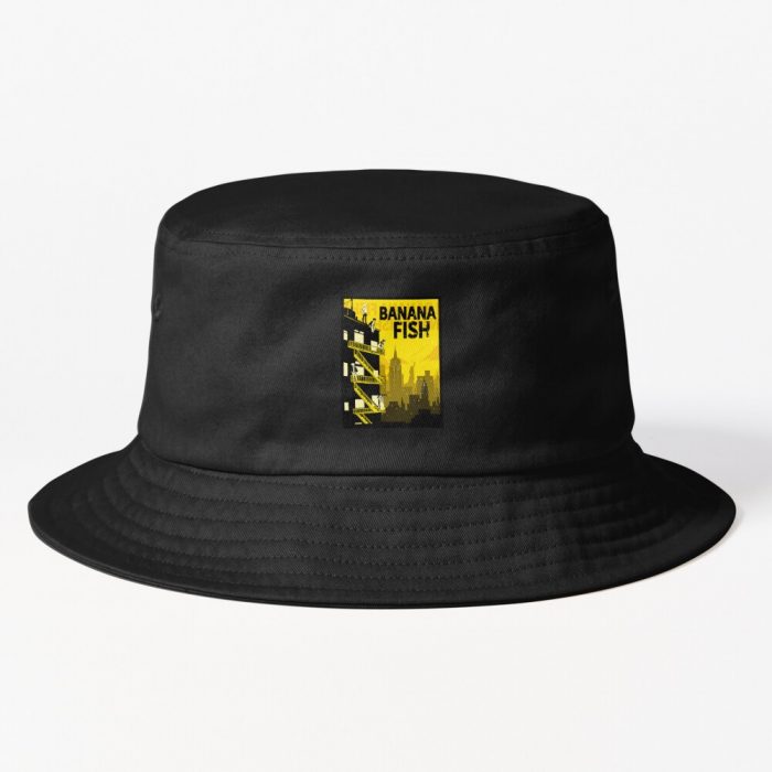 Banana Fish Nyc Skyline Bucket Hat Official Cow Anime Merch