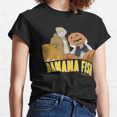 Banana Fish For Halloween T-Shirt Official Cow Anime Merch