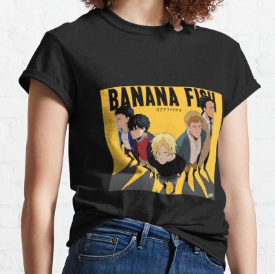 Banana Fish Shadow Boys T-Shirt Official Cow Anime Merch