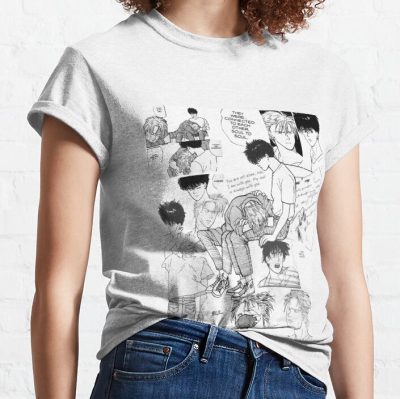Banana Fish Collage T-Shirt Official Cow Anime Merch