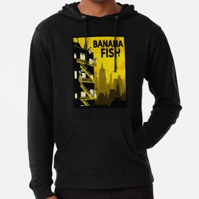 Banana Fish Nyc Skyline Gift For Fan Hoodie Official Cow Anime Merch