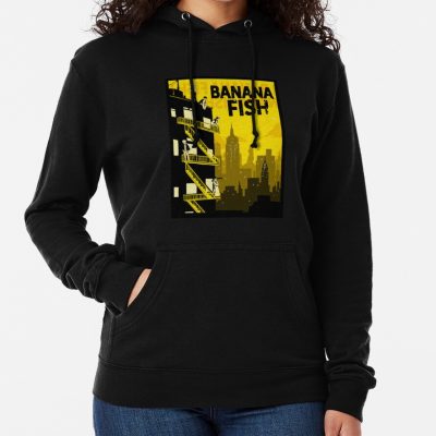 Banana Fish Nyc Skyline Gift For Fan Hoodie Official Cow Anime Merch