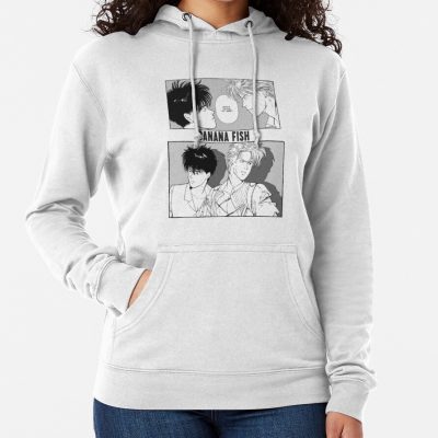 Banana Fish Manga - Stay By My Side Stencil Hoodie Official Cow Anime Merch