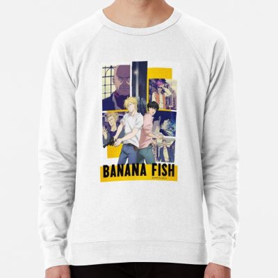 Banana Fish Official Poster Cover Design Sweatshirt Official Cow Anime Merch
