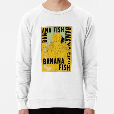 Banan  Fish Unique Art Sweatshirt Official Cow Anime Merch