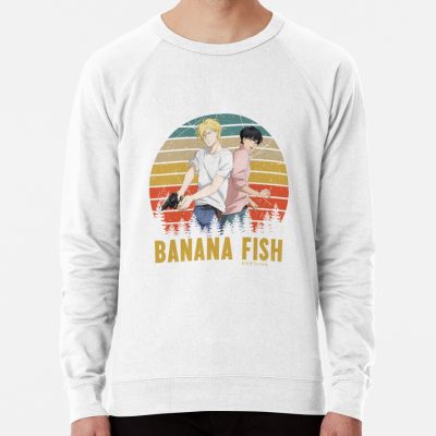 Banana Fish Fan Art Vintage Sweatshirt Official Cow Anime Merch
