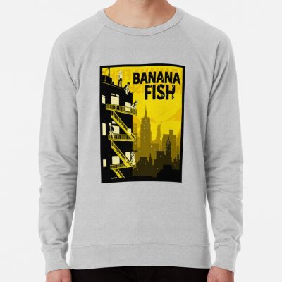 Banana Fish Nyc Skyline Sweatshirt Official Cow Anime Merch