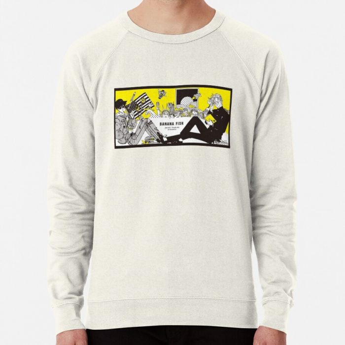 Banana Fish Akimi Yoshida Presents Sweatshirt Official Cow Anime Merch